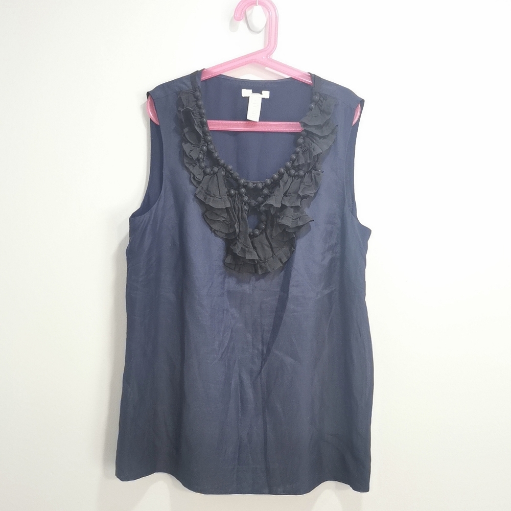 J.crew Cotton and Silk Tank Tops